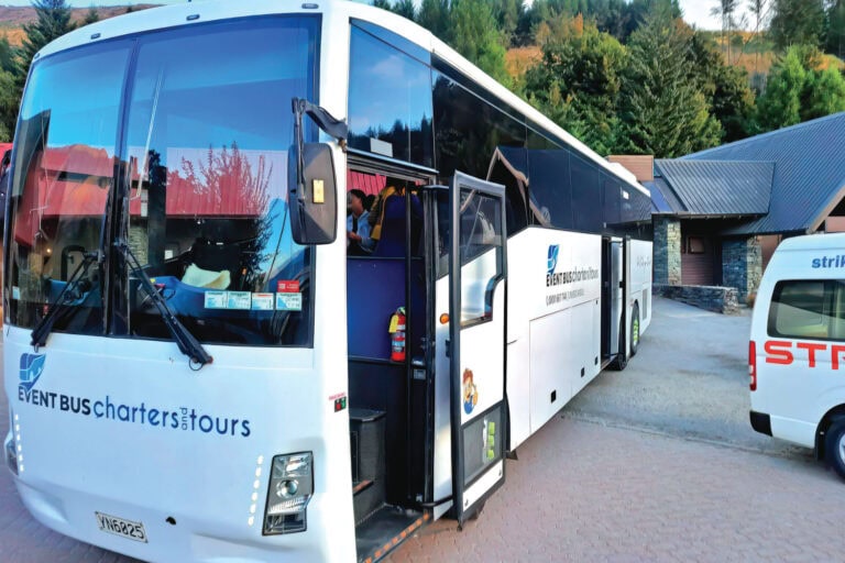 Coach charter in Invercargill by Rambler Coachlines