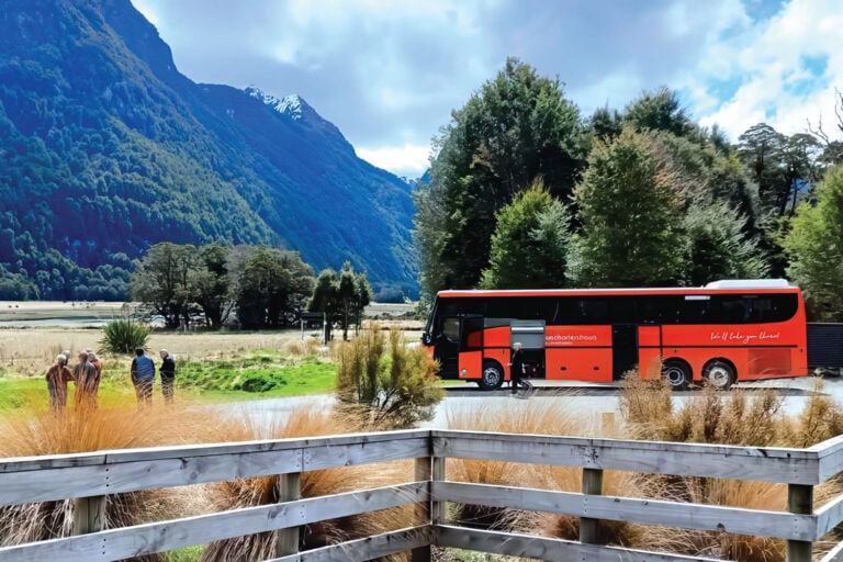 Invercargill coach charter by Rambler Coachline in nature