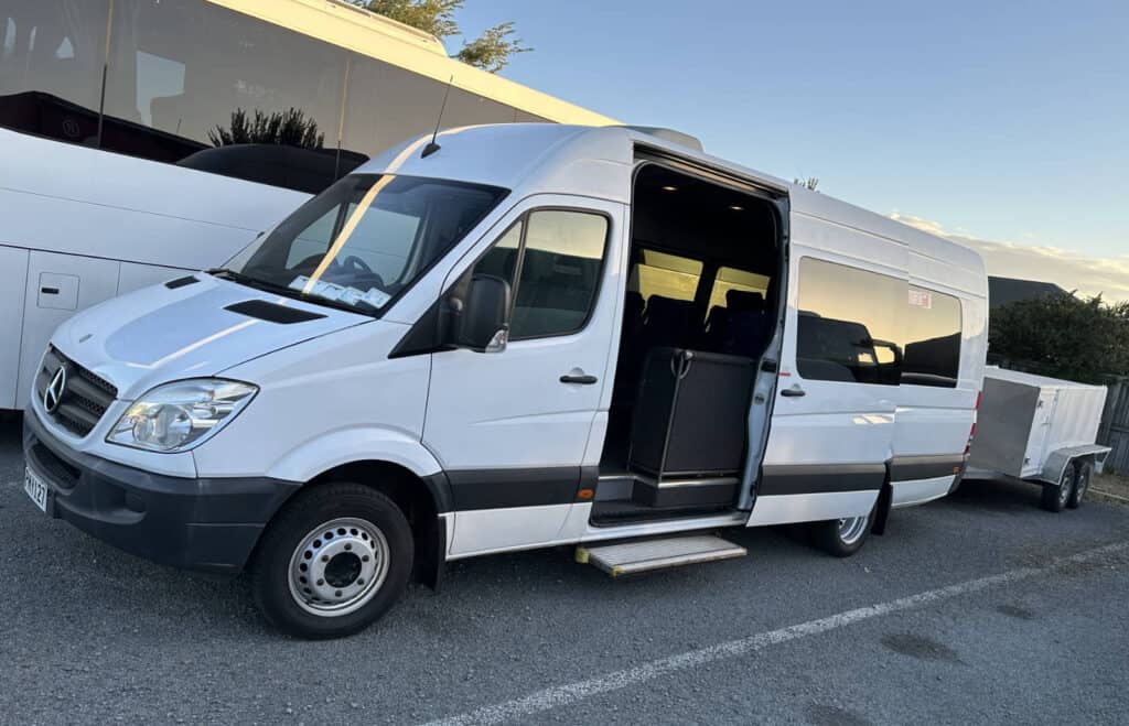 Van rental for Wellington Dunedin and Invercargill